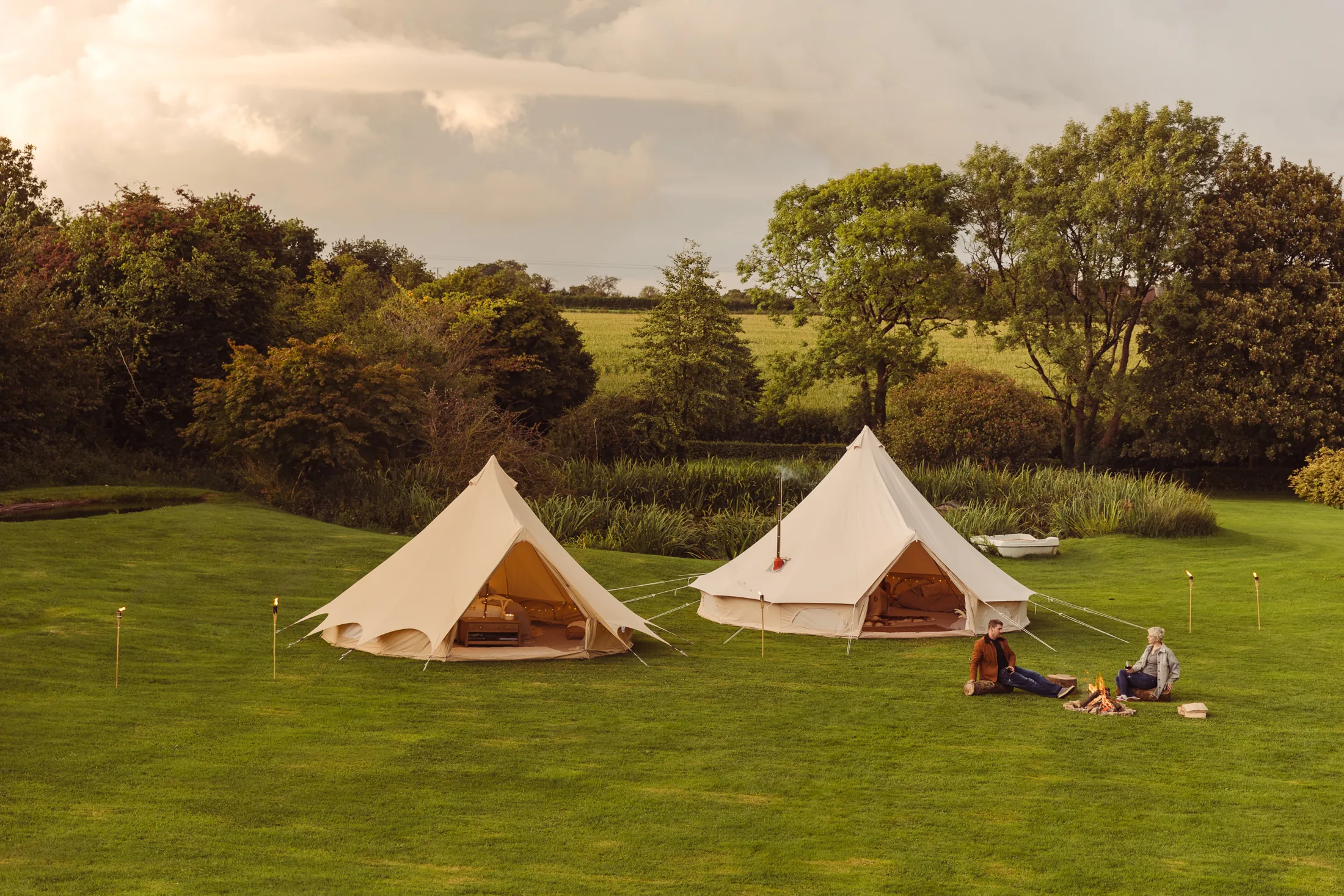 Cosy Camp Chic festival glamping details