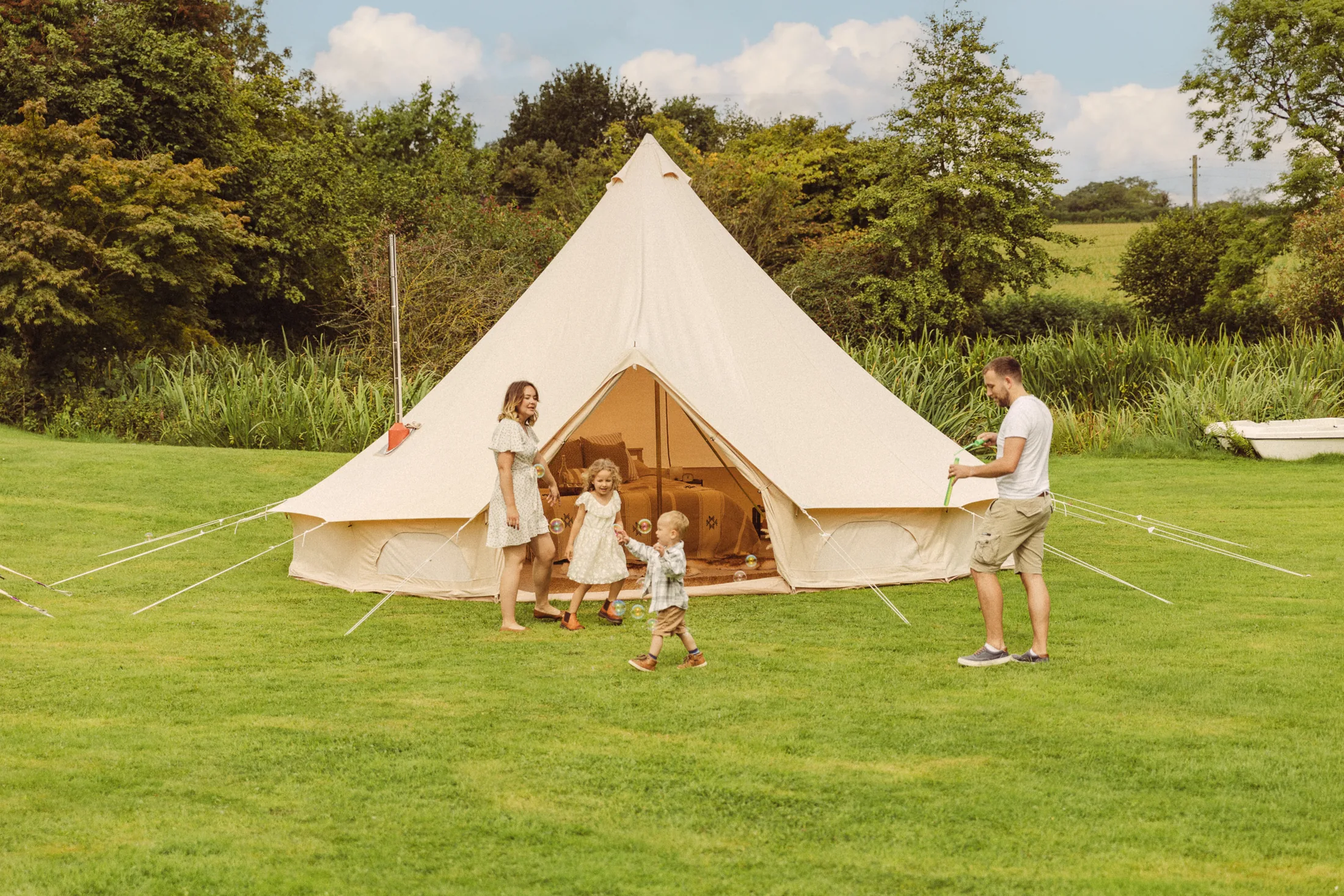 Camp Chic bell tent gallery preview