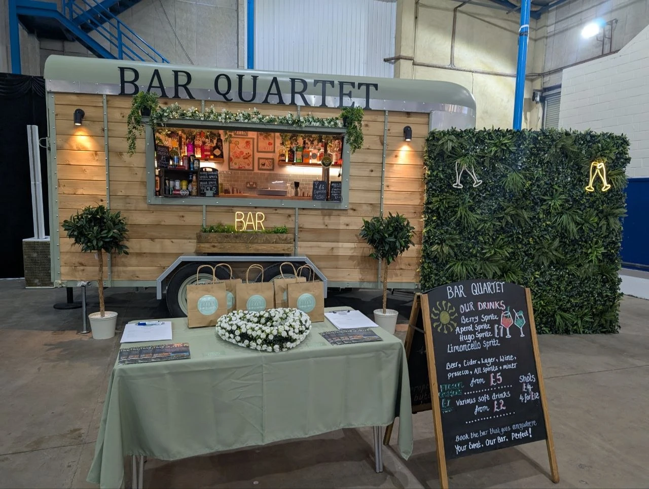 Bar Quartet mobile bar