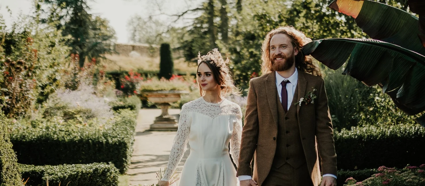 The Bishop’s Palace wedding reception venue in Wells