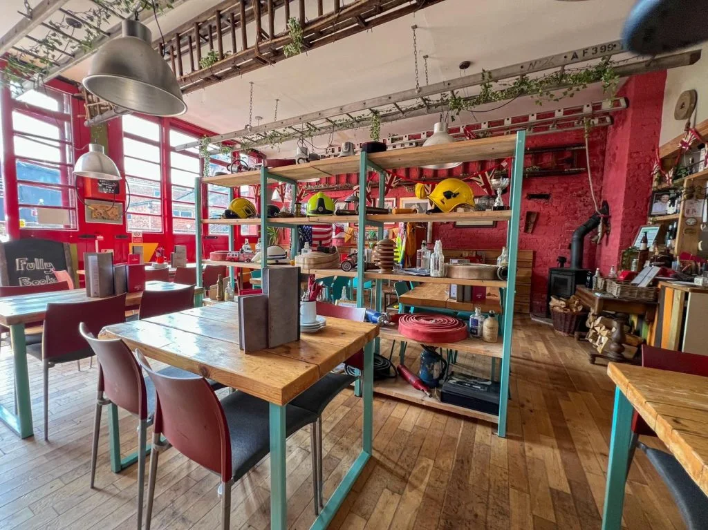 The Old Firestation restaurant interior