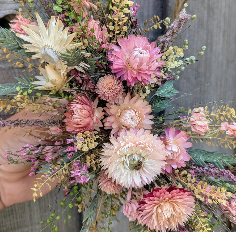 A colourful floral arrangement