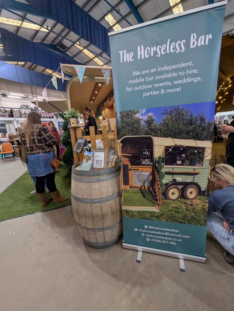 The Horseless Bar display at the Big South West Wedding Fair