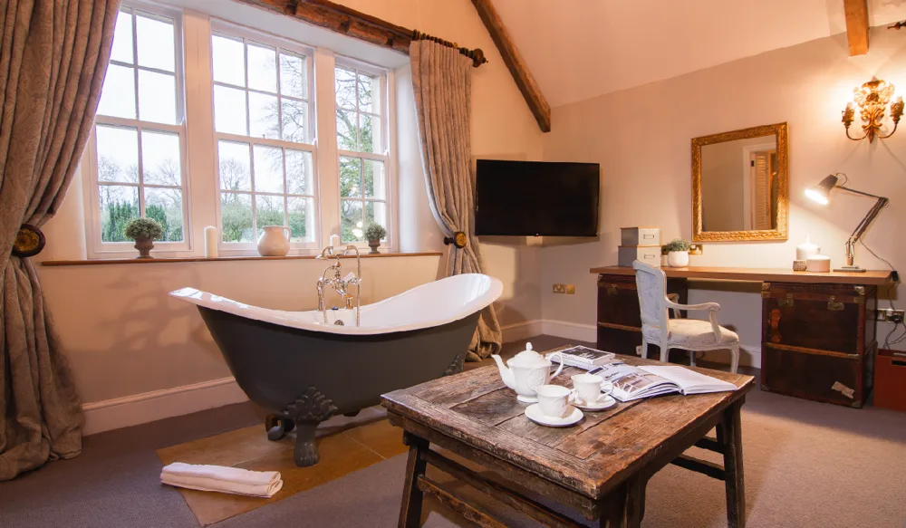 Room and freestanding bath